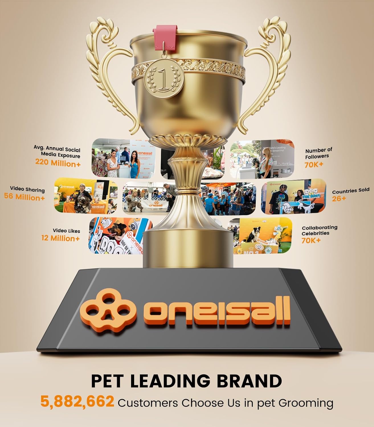 oneisall dtj001 dog hair trimmer for thick coat