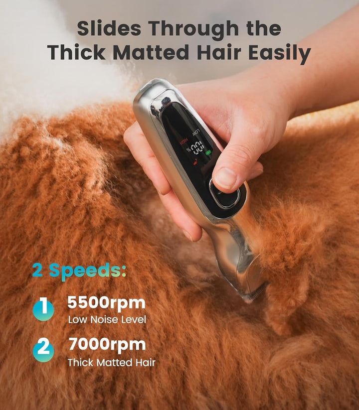 oneisall dtj001 dog hair trimmer for thick coat