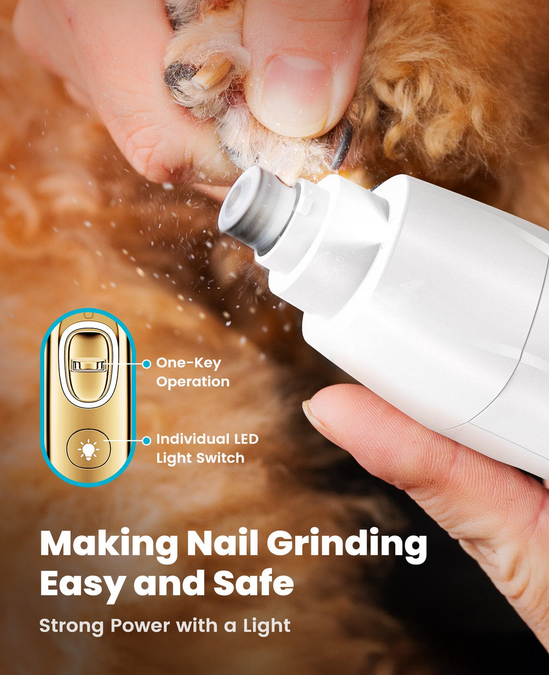 Cordless Multi-Functional Pet Clippers