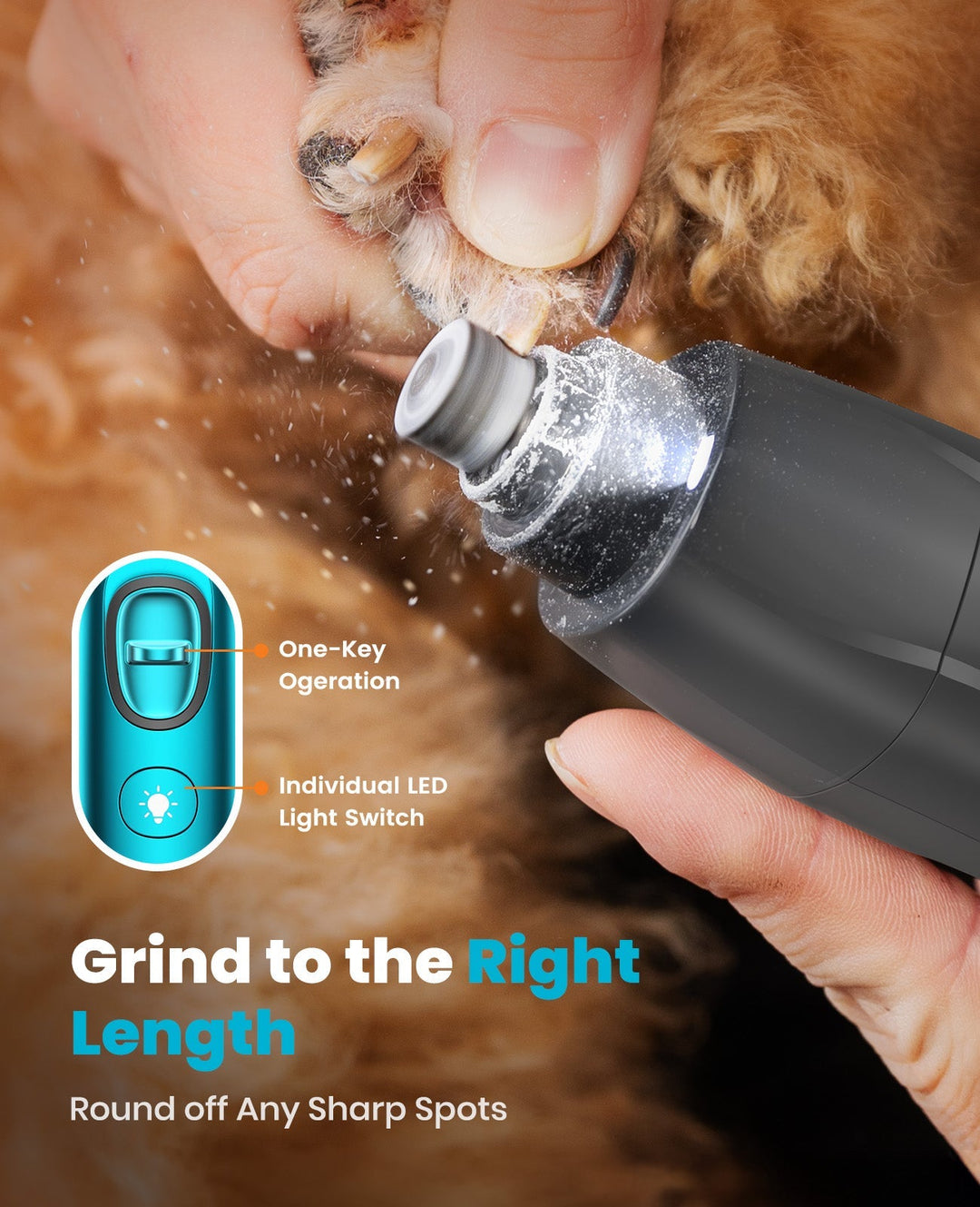 Muti-Function Cordless Dog Clipper