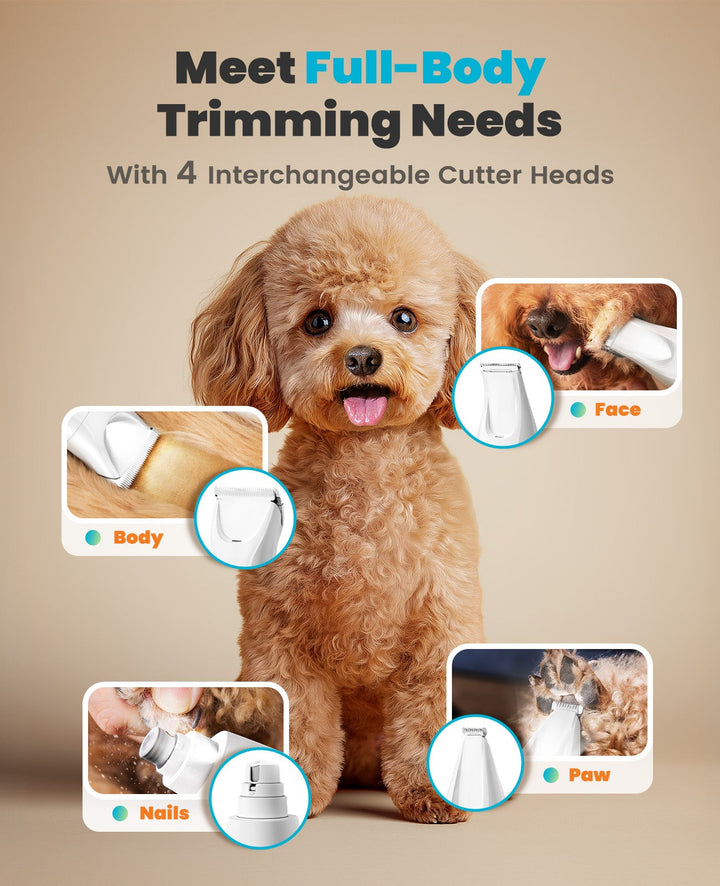 Cordless Multi-Functional Pet Clippers