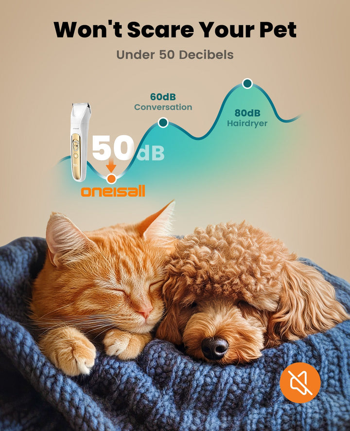 Cordless Multi-Functional Pet Clippers