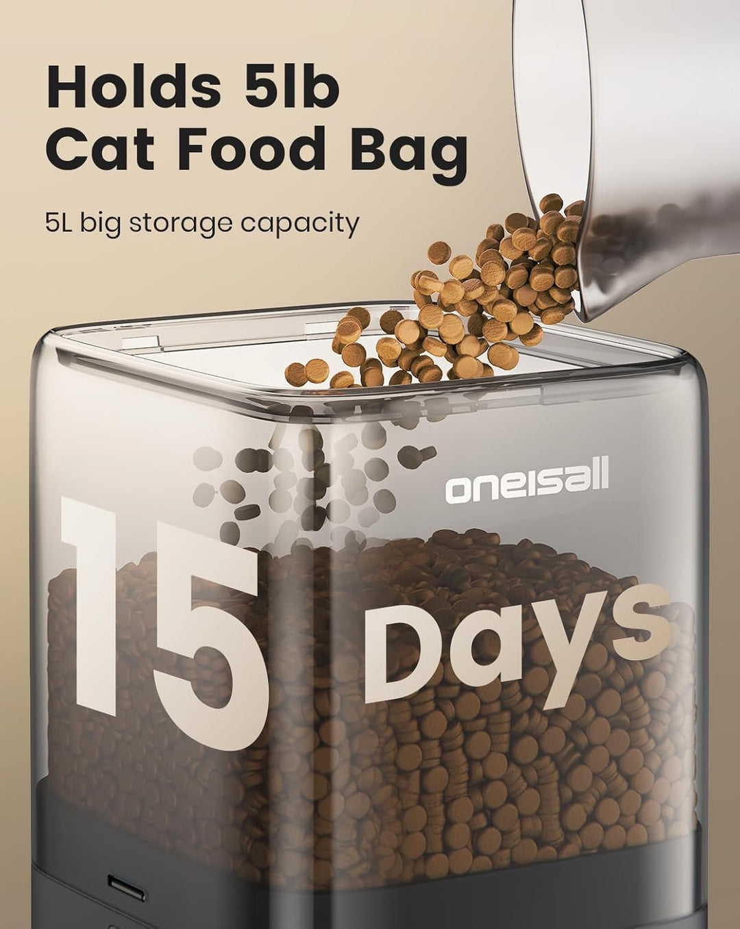 Automatic Cat Feeders for 2 Cats