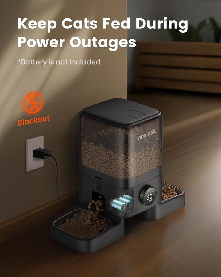 Automatic Cat Feeders for 2 Cats