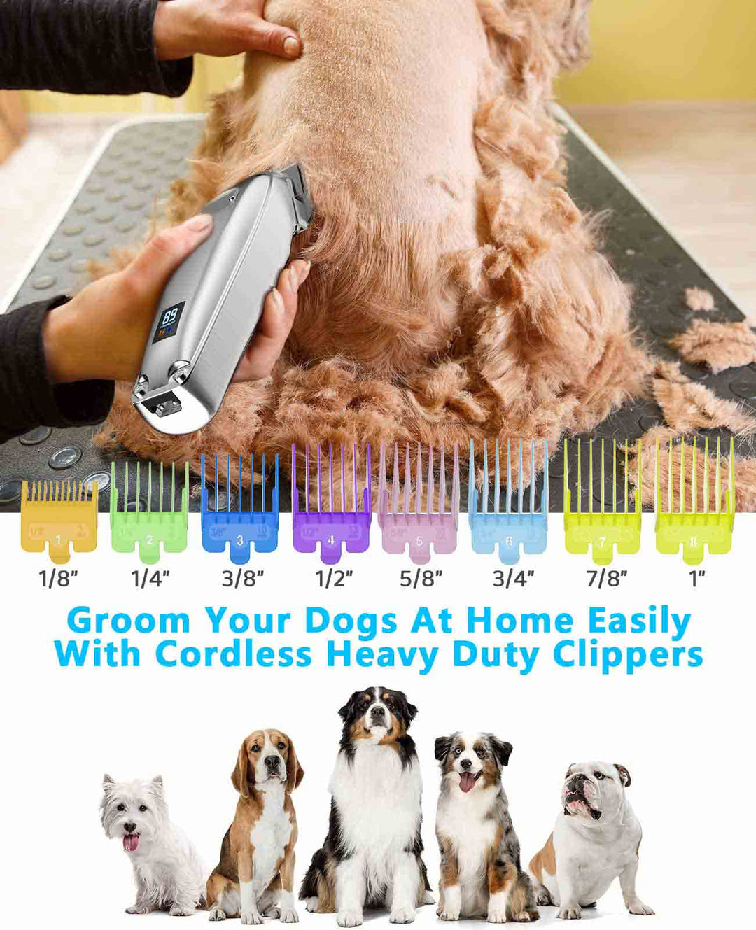 oneisall k52nts dog grooming clipper