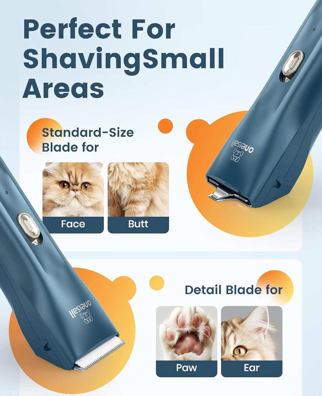 Cat Clipper with Dual Blades