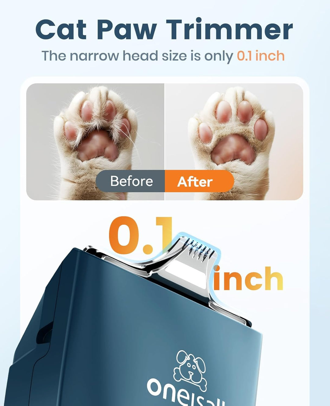 Cat Clipper with Dual Blades