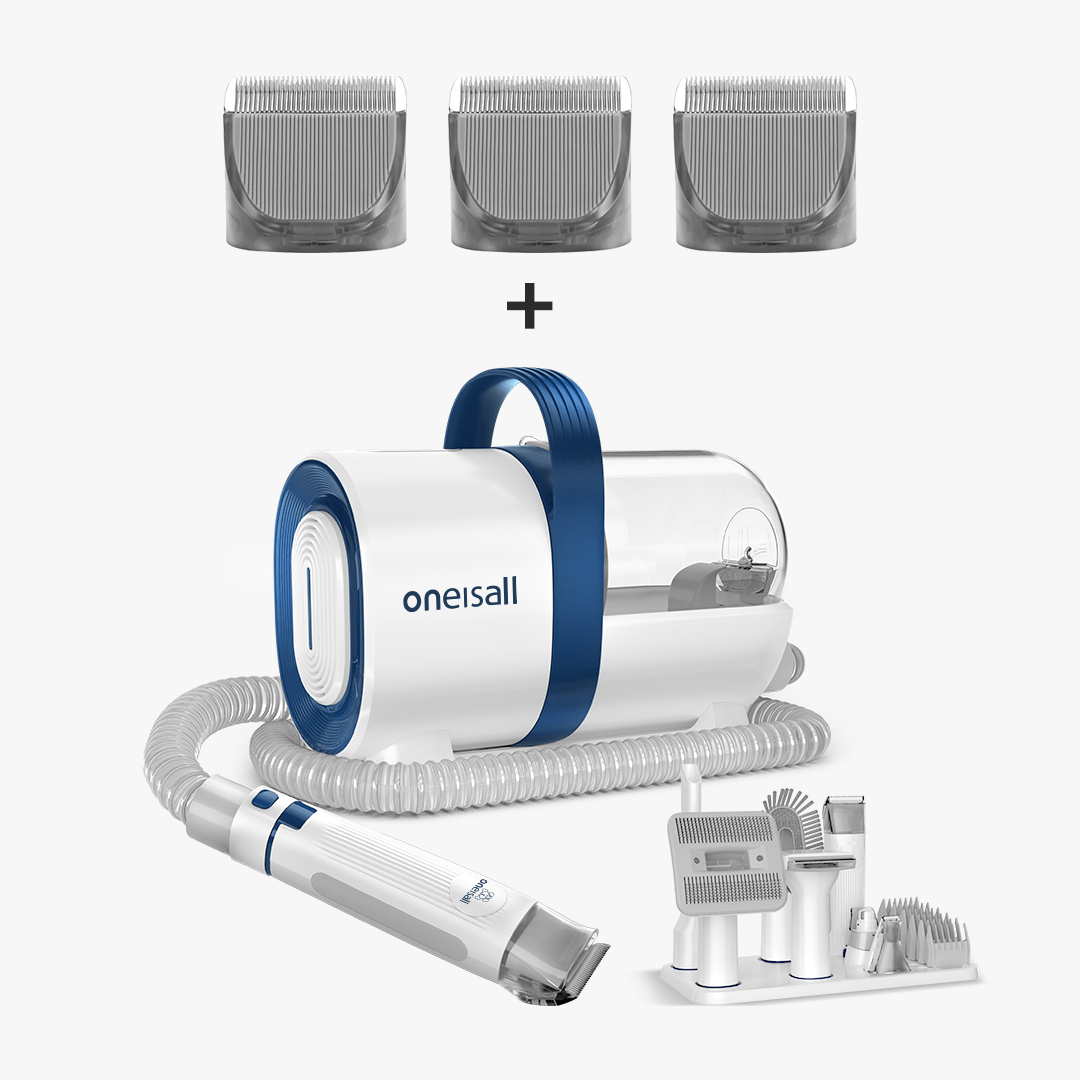 Oneisall LM2 7-in-1 Pet Grooming Vacuum Kit