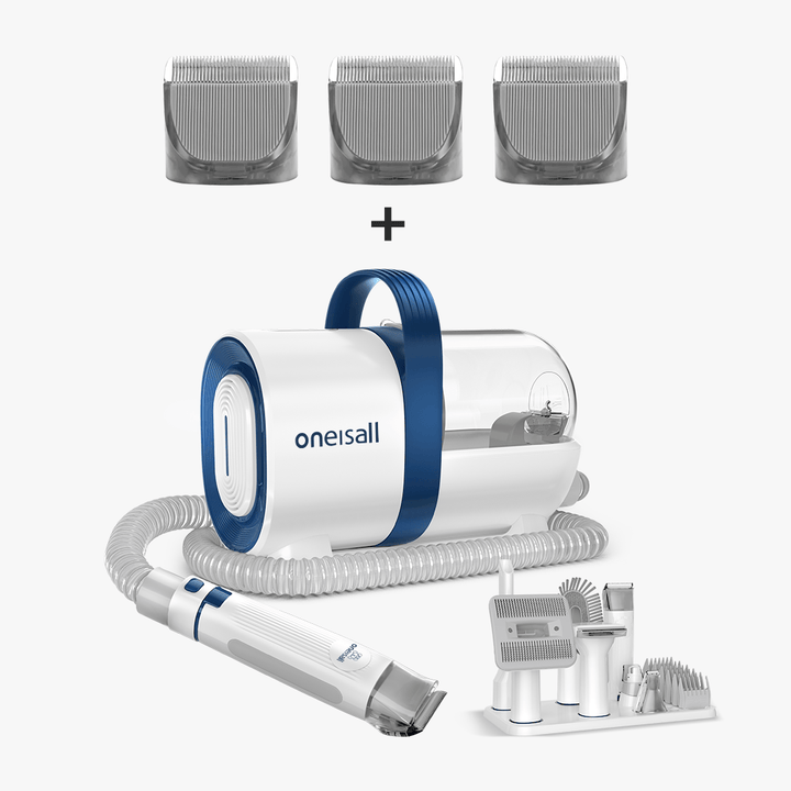 LM2 - Oneisall Hunde pflege vakuum kit mit 7 in 1