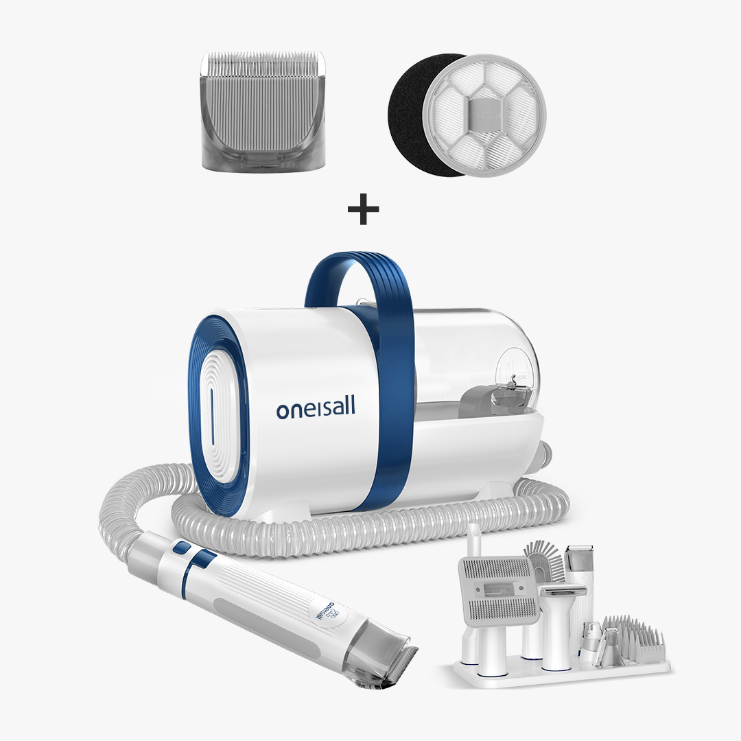 Oneisall LM2 7-in-1 Pet Grooming Vacuum Kit