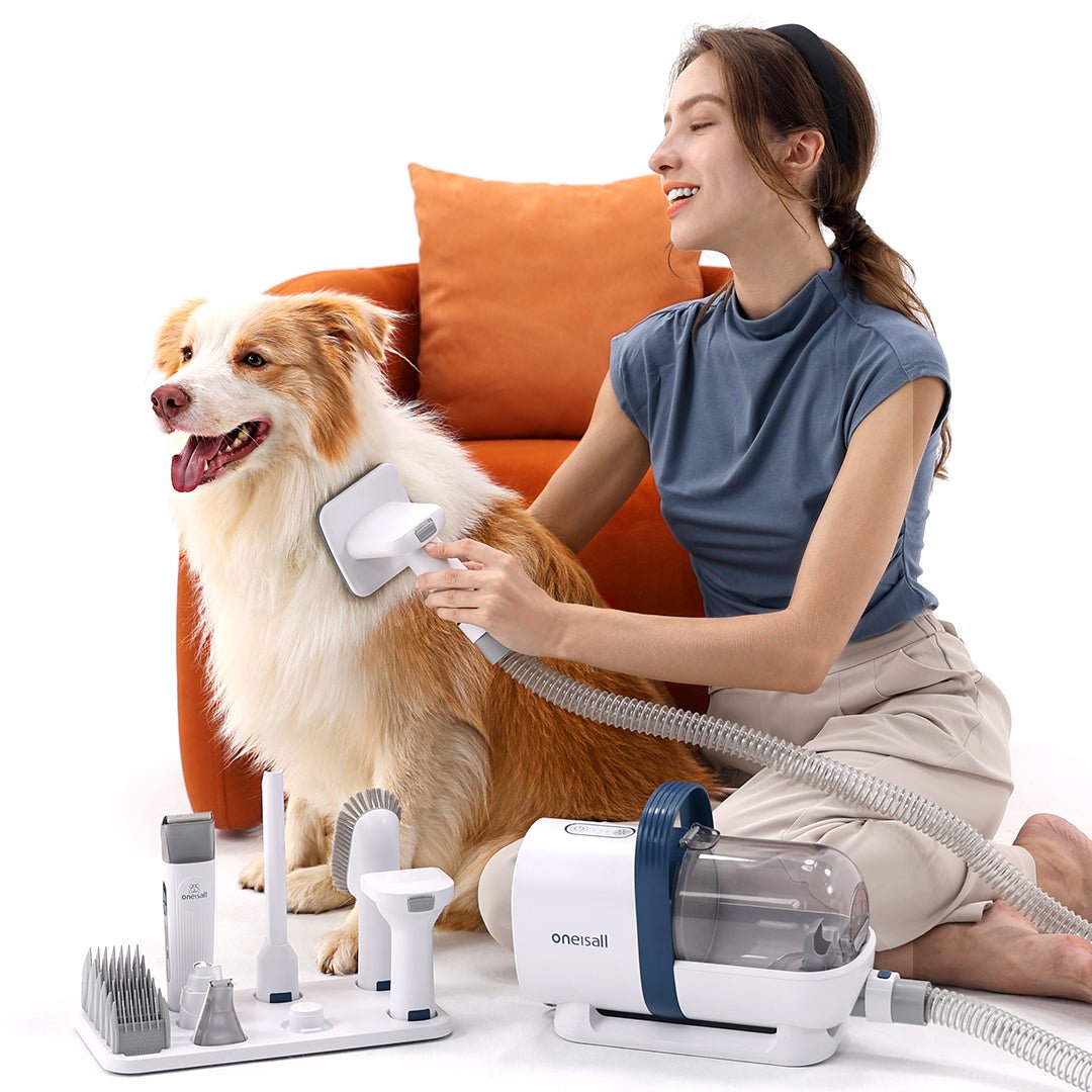 Oneisall LM2 7-in-1 Pet Grooming Vacuum Kit