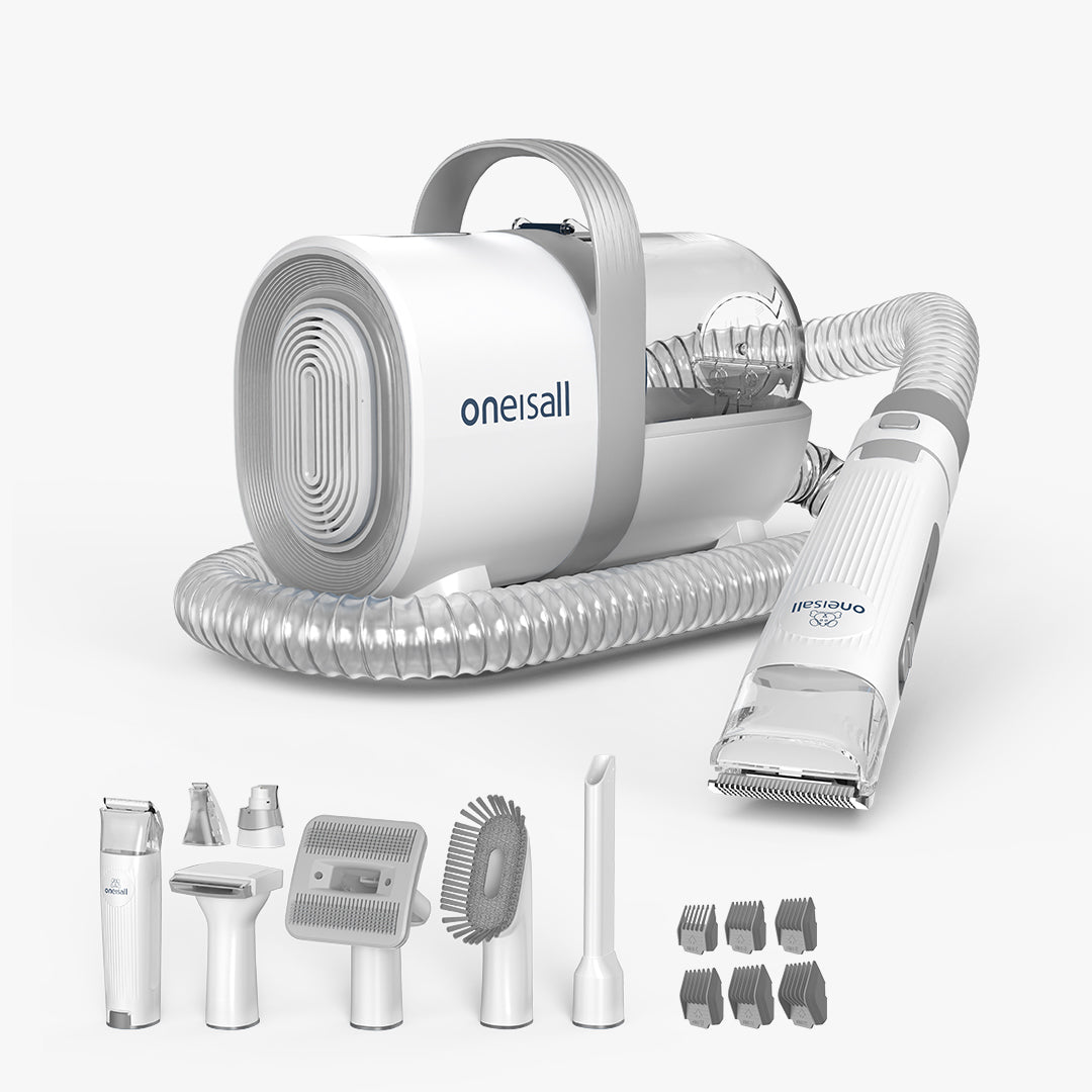 Oneisall Pet Vacuum | Lm2 7-In-1 Grooming Kit – oneisall
