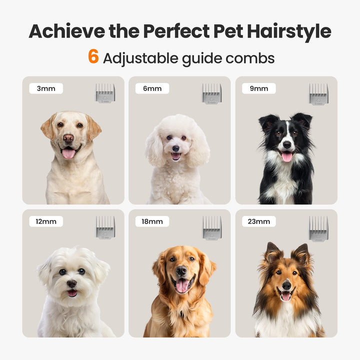 Pet Grooming Vacuum Kit