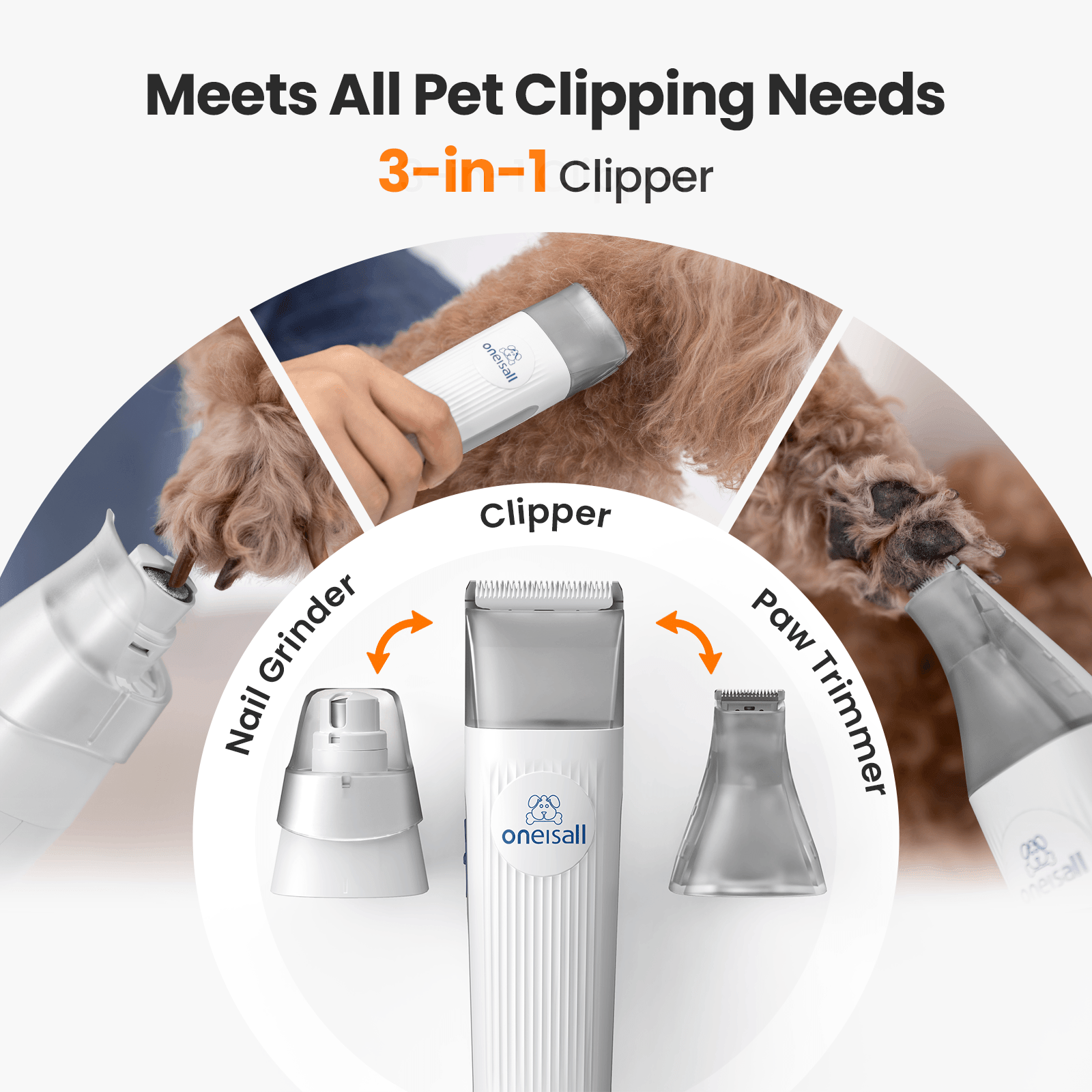 Pet Grooming Vacuum Kit