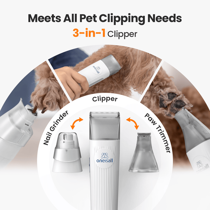 pet grooming vacuum kit with strong suction