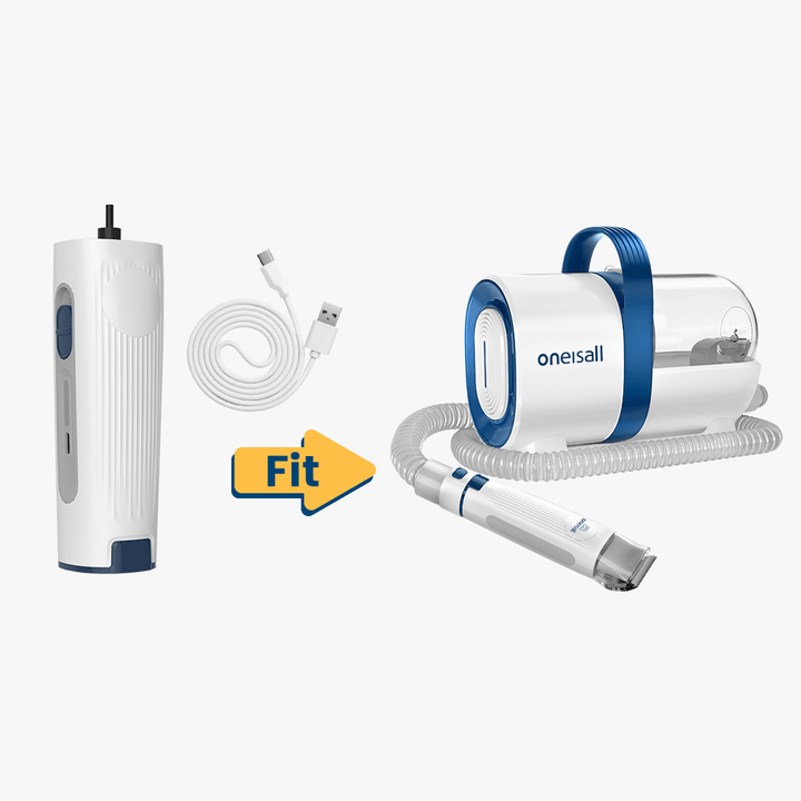 main clipper & usb charger for pet grooming kit