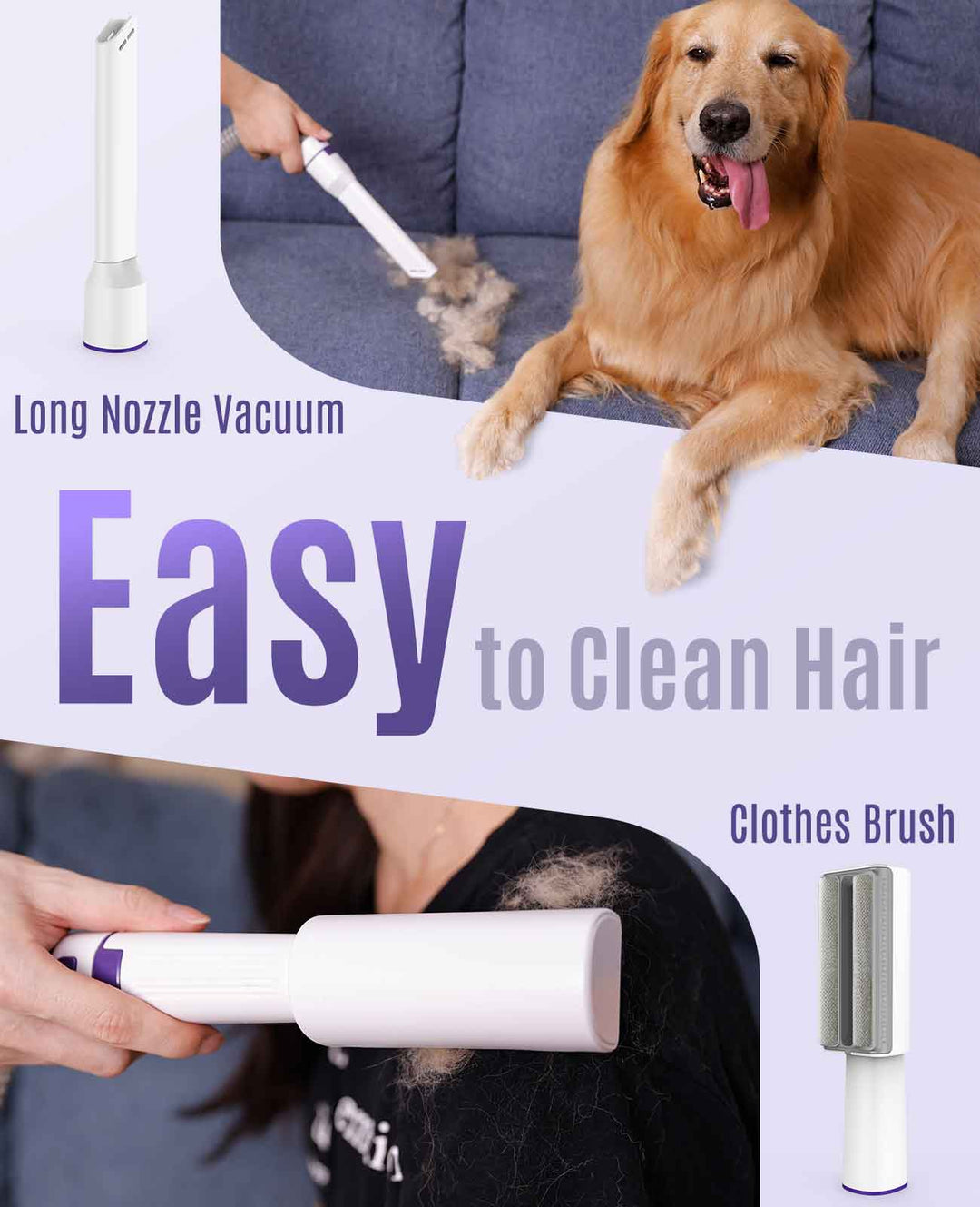 LM5 - Oneisall Dog Grooming Vacuum Kit