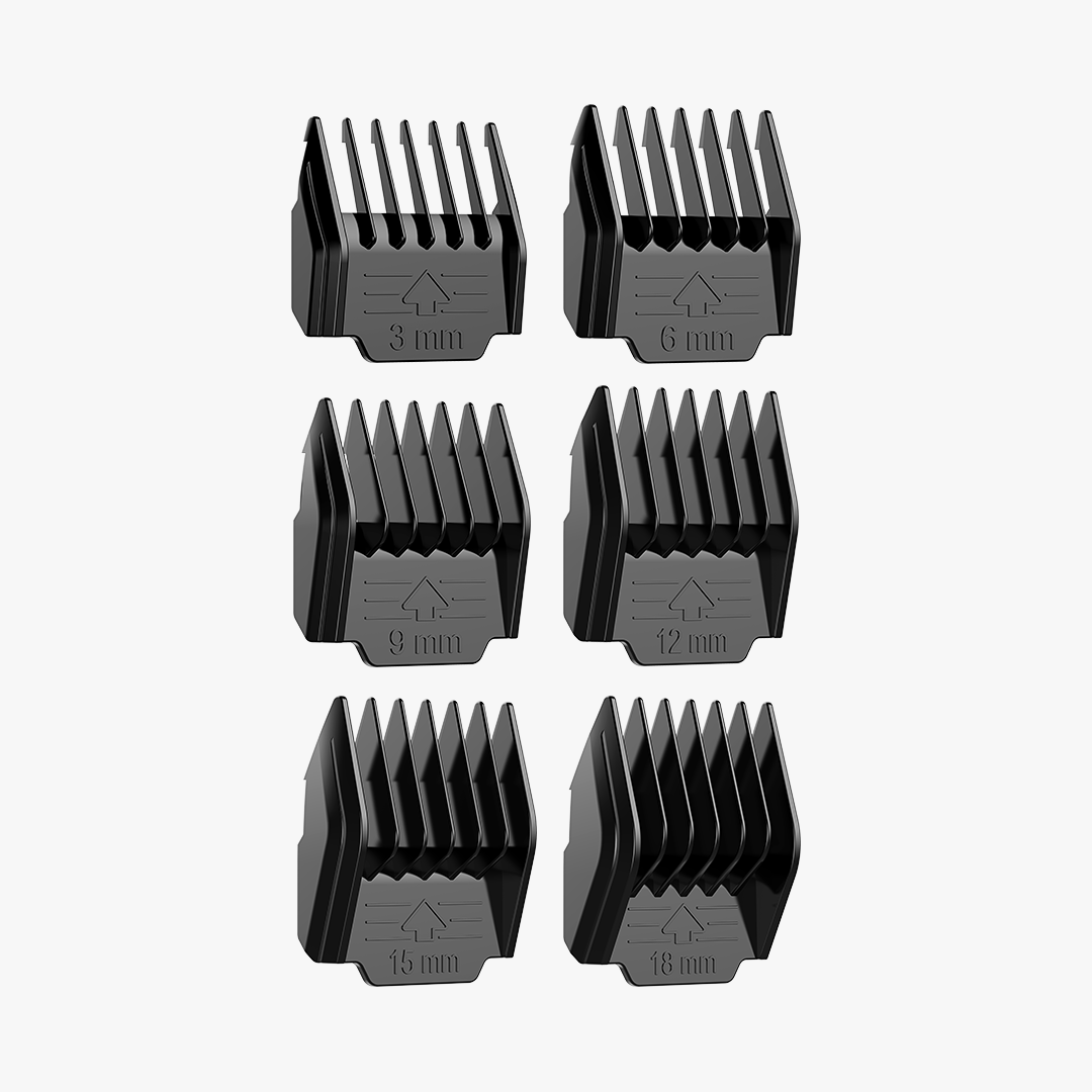 6pcs guide combs for p2 dog clipper