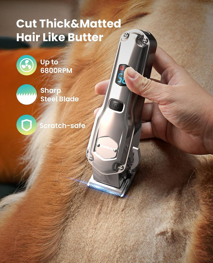 4-in-1 Dog Clippers & Paw Trimmer Set