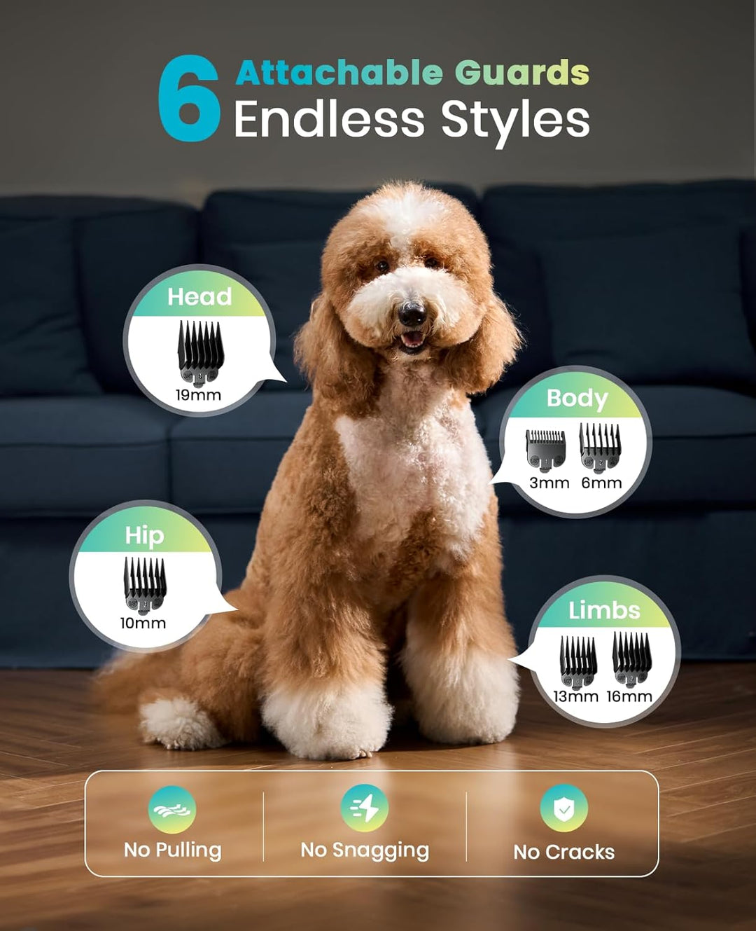 Dog Clippers for Grooming Thick Hair