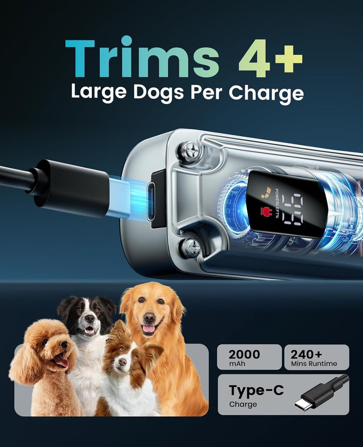 Dog Clippers for Grooming Thick Hair