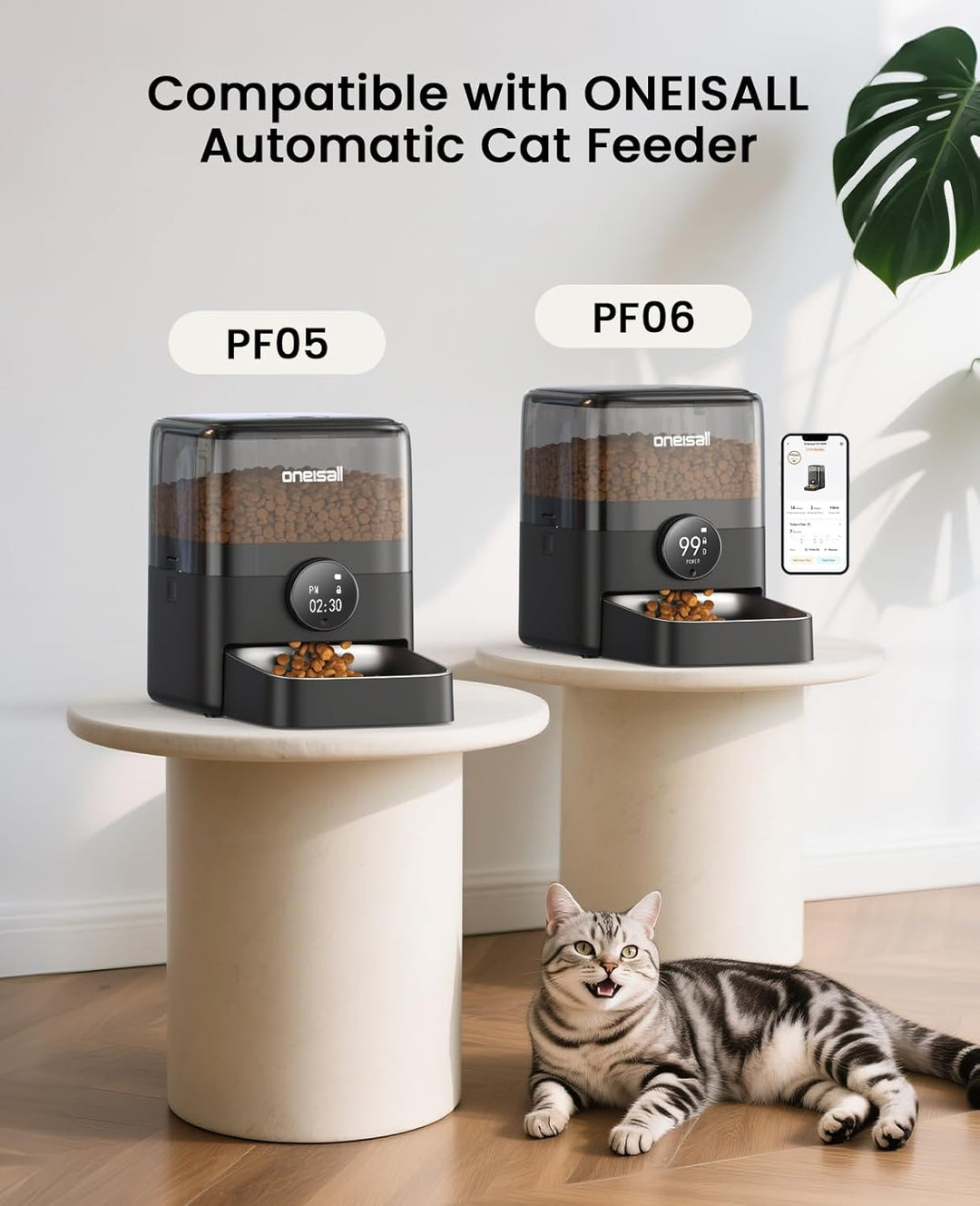 Suitable for Oneisall Cat Feeders