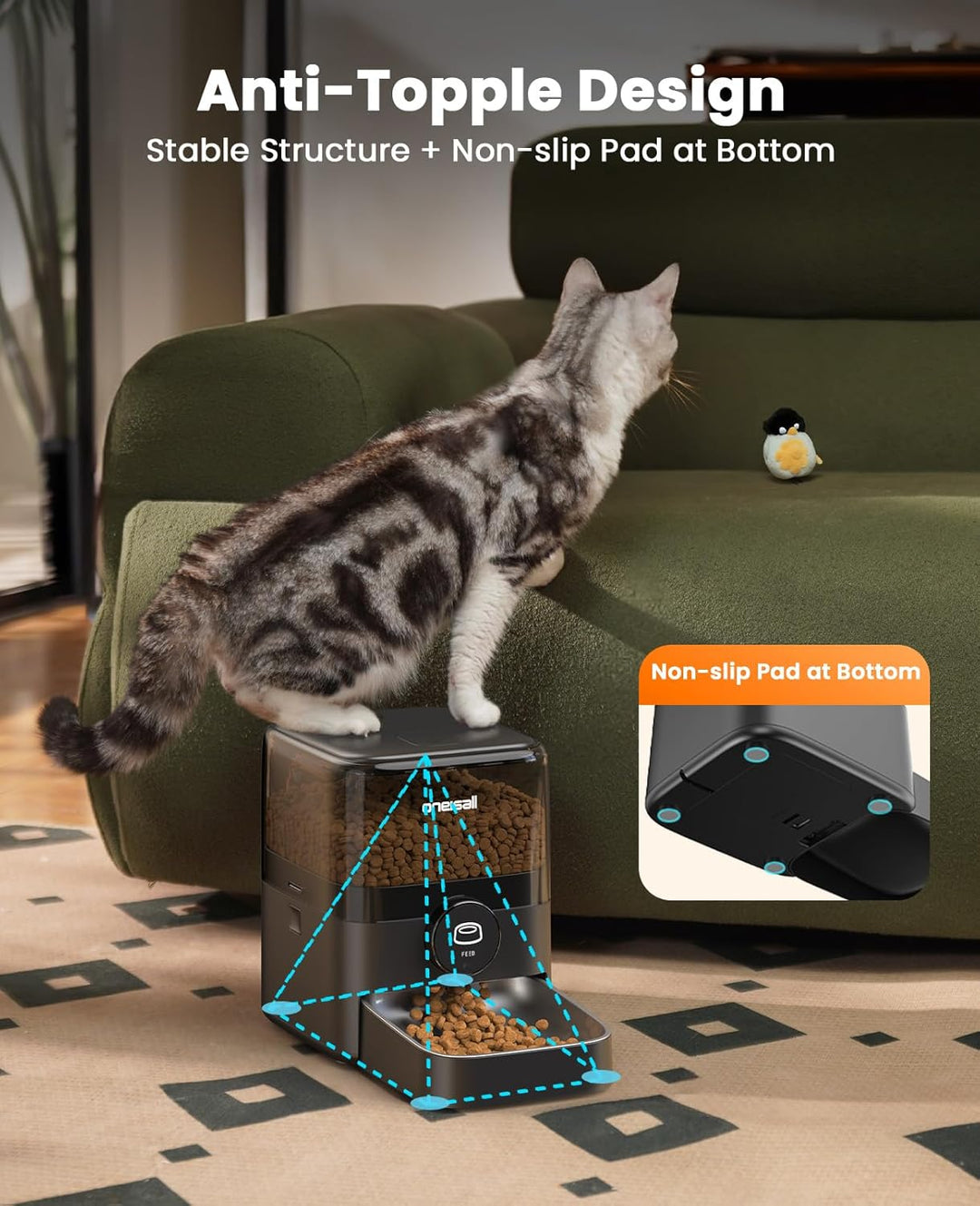 Oneisall PFO5 Automatic Cat Feeder