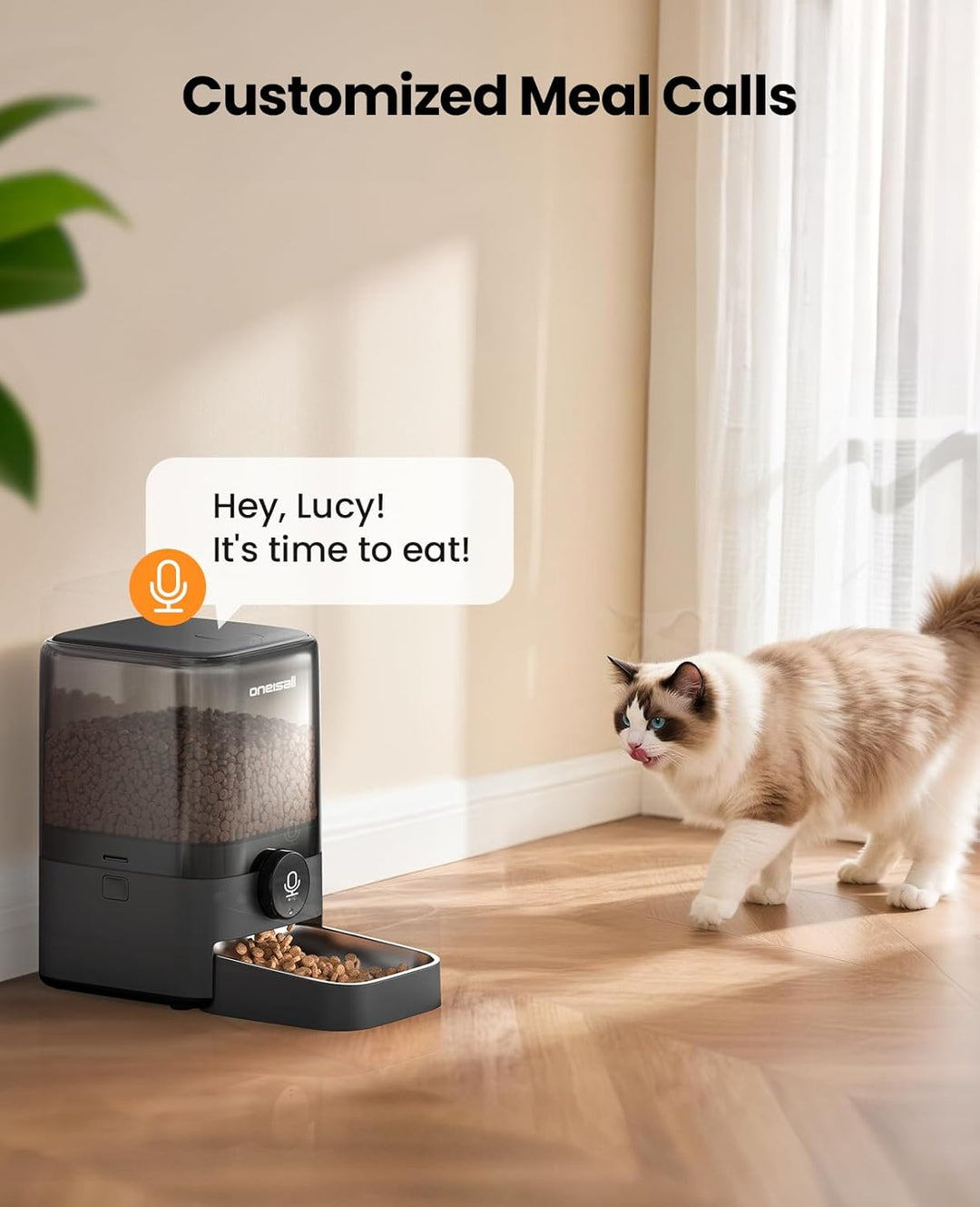5L Cordless Smart Cat Feeder with APP Control