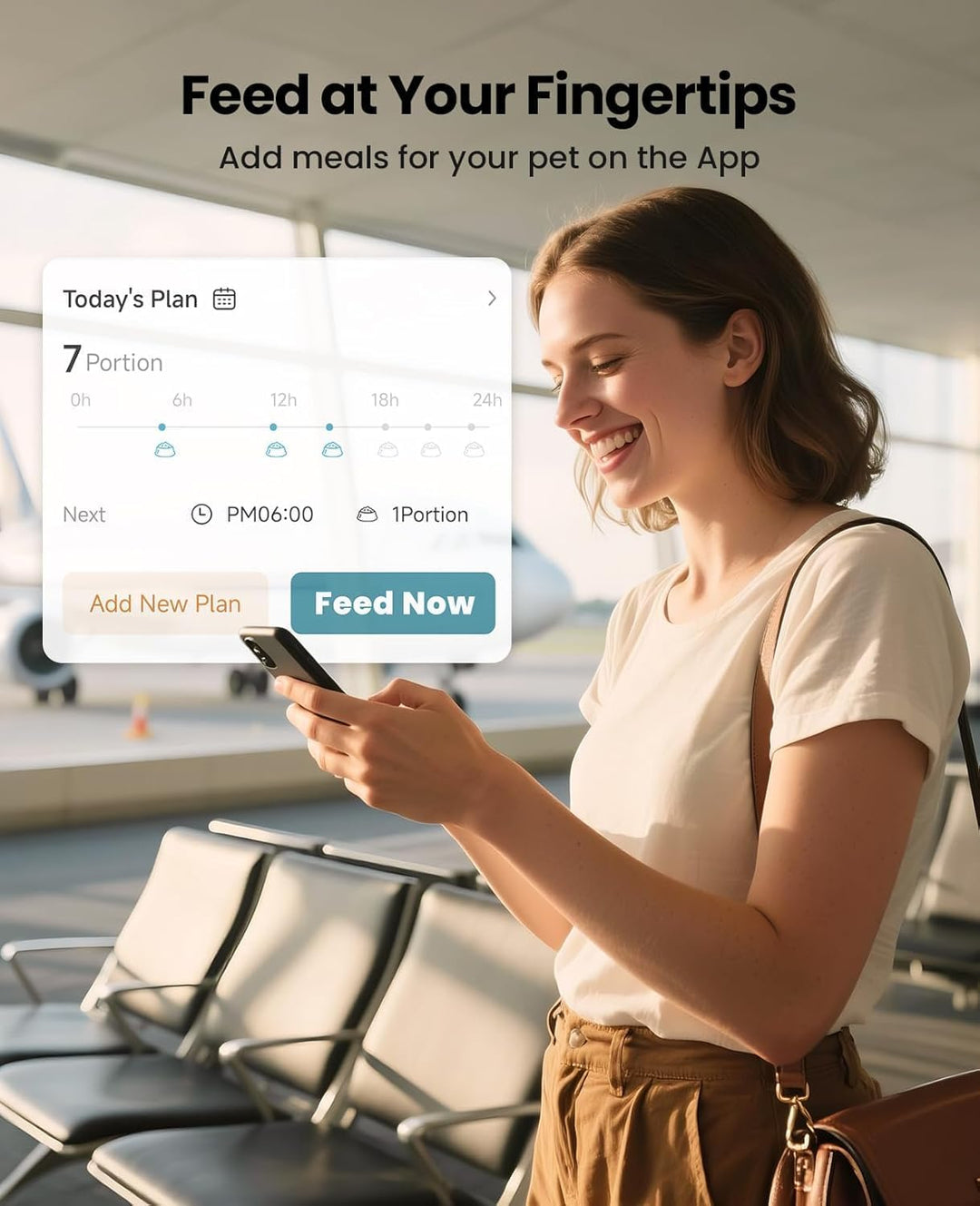 5L Cordless Smart Cat Feeder with APP Control