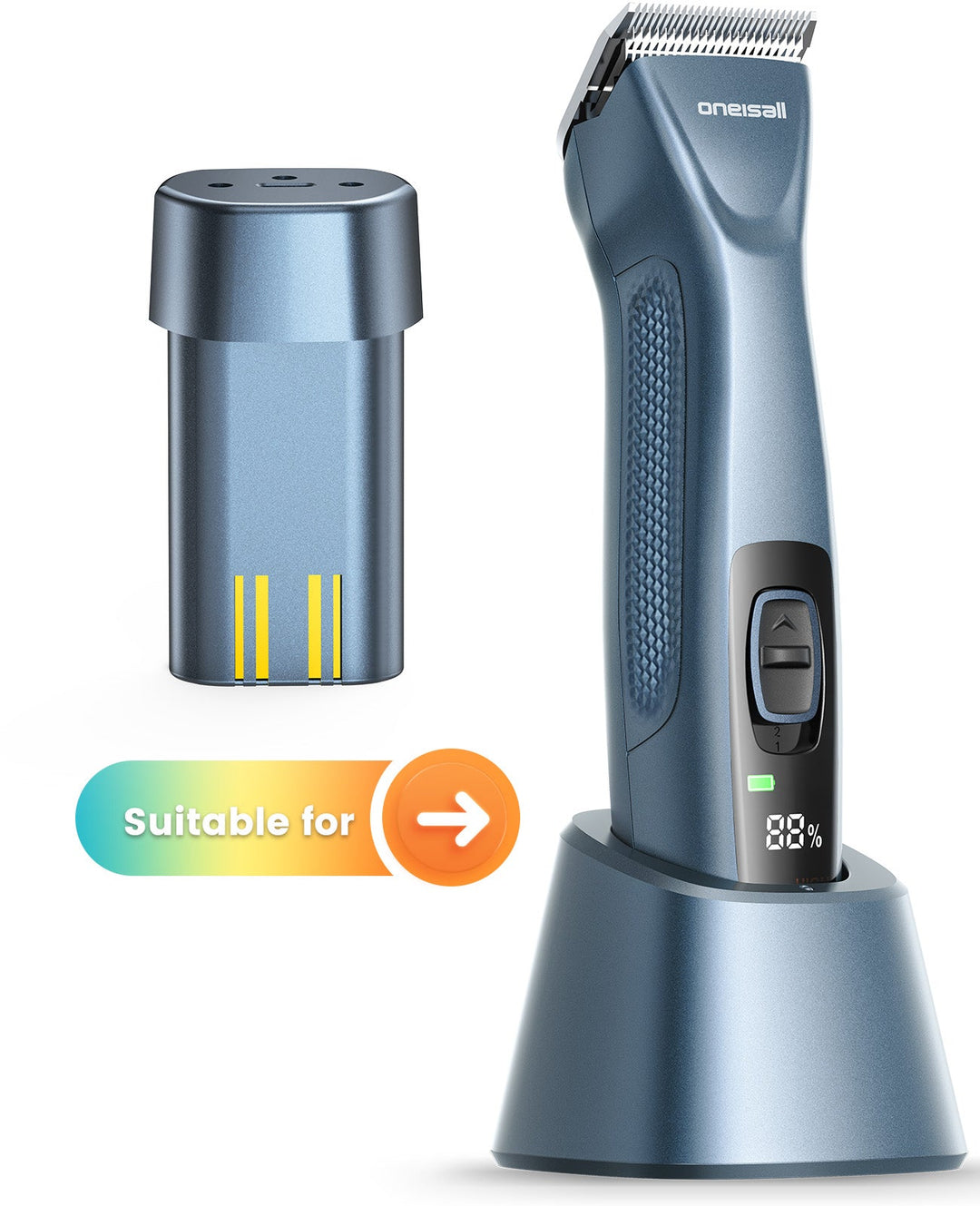 Oneisall Professional Dog Clipper Battery Replacement