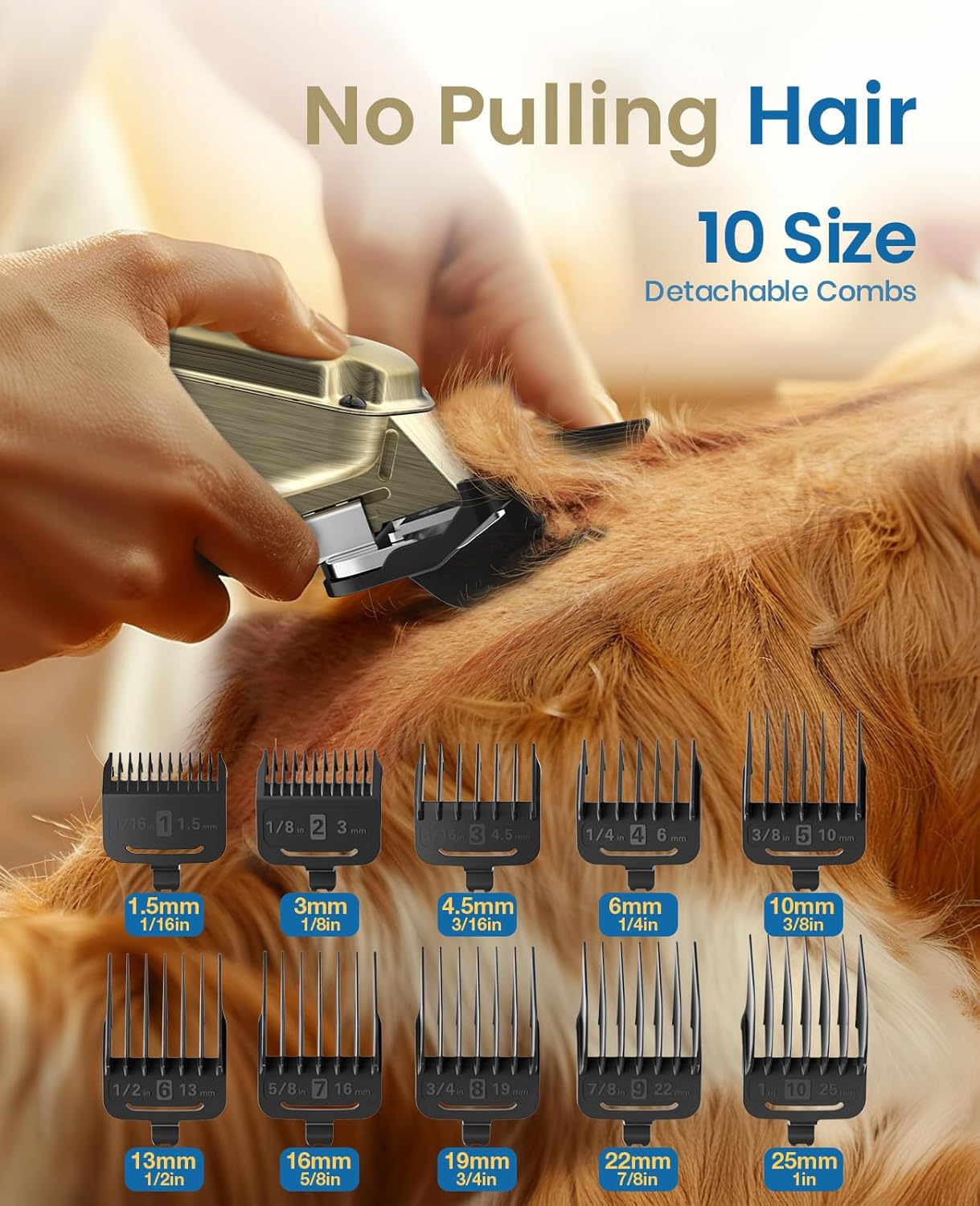 Oneisall 676 Dog Clipper for Thick Coats