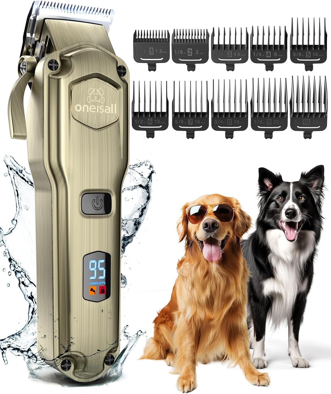 676 Professional Dog Clippers for Thick Coats – oneisall