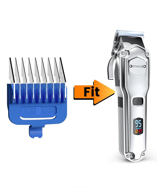 Oneisall RFC-676/RFC-676 Pro Dog Clipper 10mm Blue Metal Combs Replacement