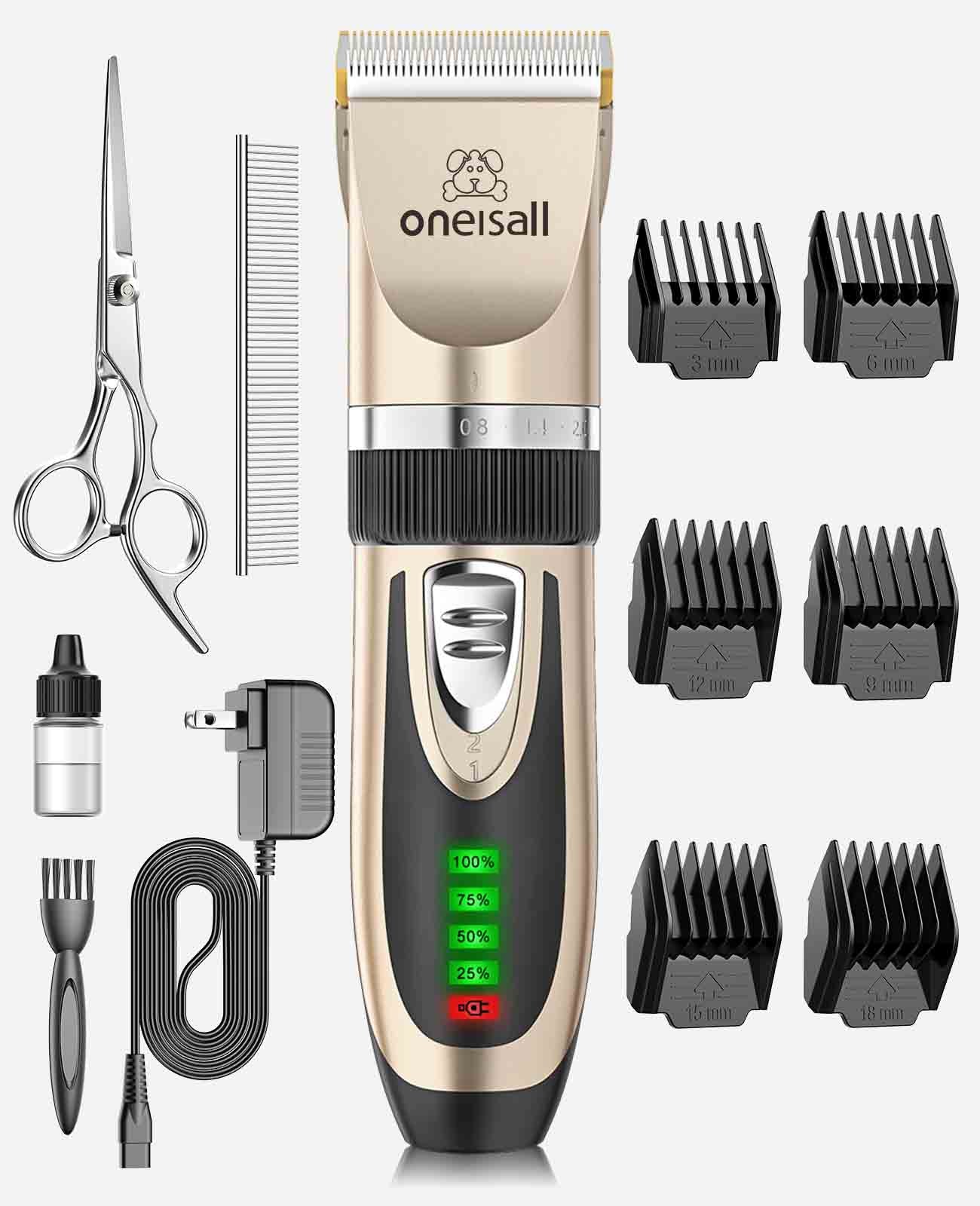 oneisall x2 dog clipper gold