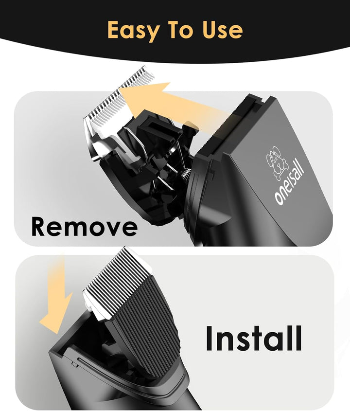 Oneisall X2 2 Speeds Cat Clippers for Matted Hair