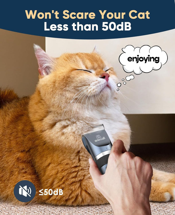 Oneisall 2 Speed Cat Clippers for Matted Hair