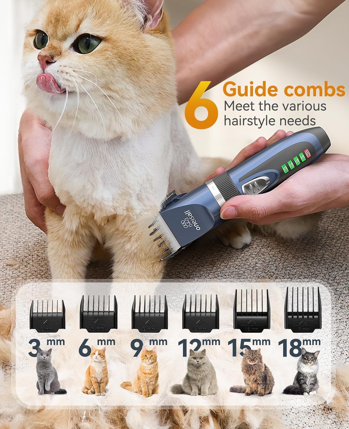 Oneisall X2&N5 3 in 1 Cat Clippers & Cat Paw Trimmer – oneisall