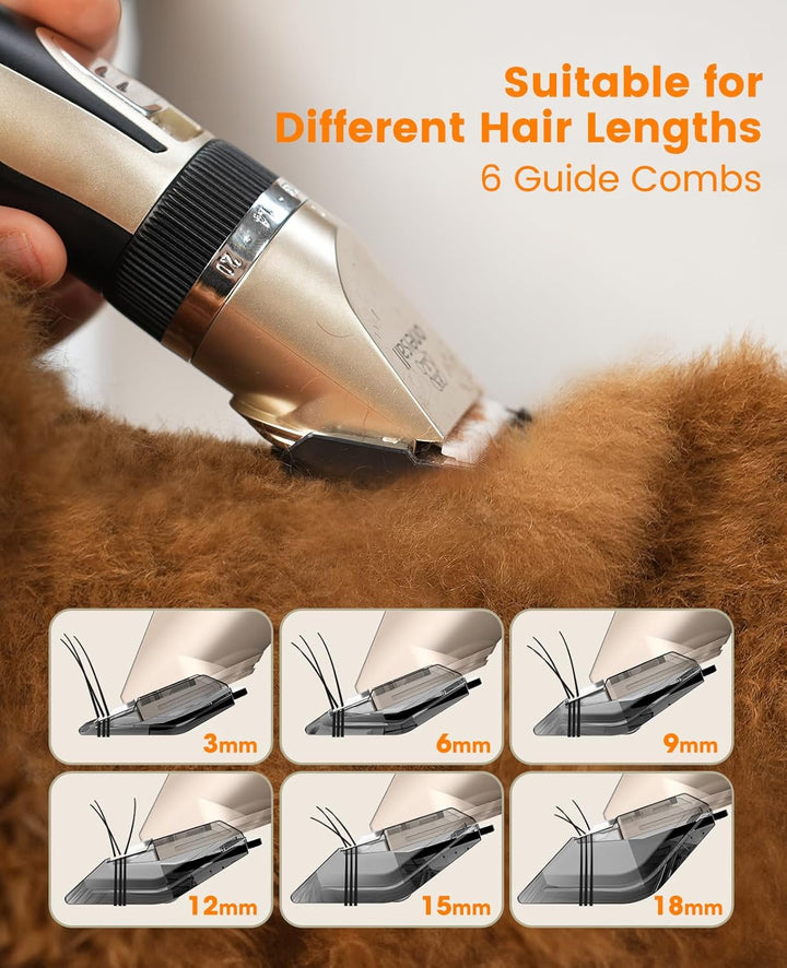 Oneisall X2&N5 3 in 1 Dog Clippers & Dog Paw Trimmer