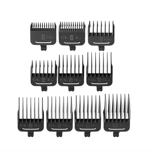 Oneisall RFC-676 Dog Clippers 10Pcs Guide Combs Replacement