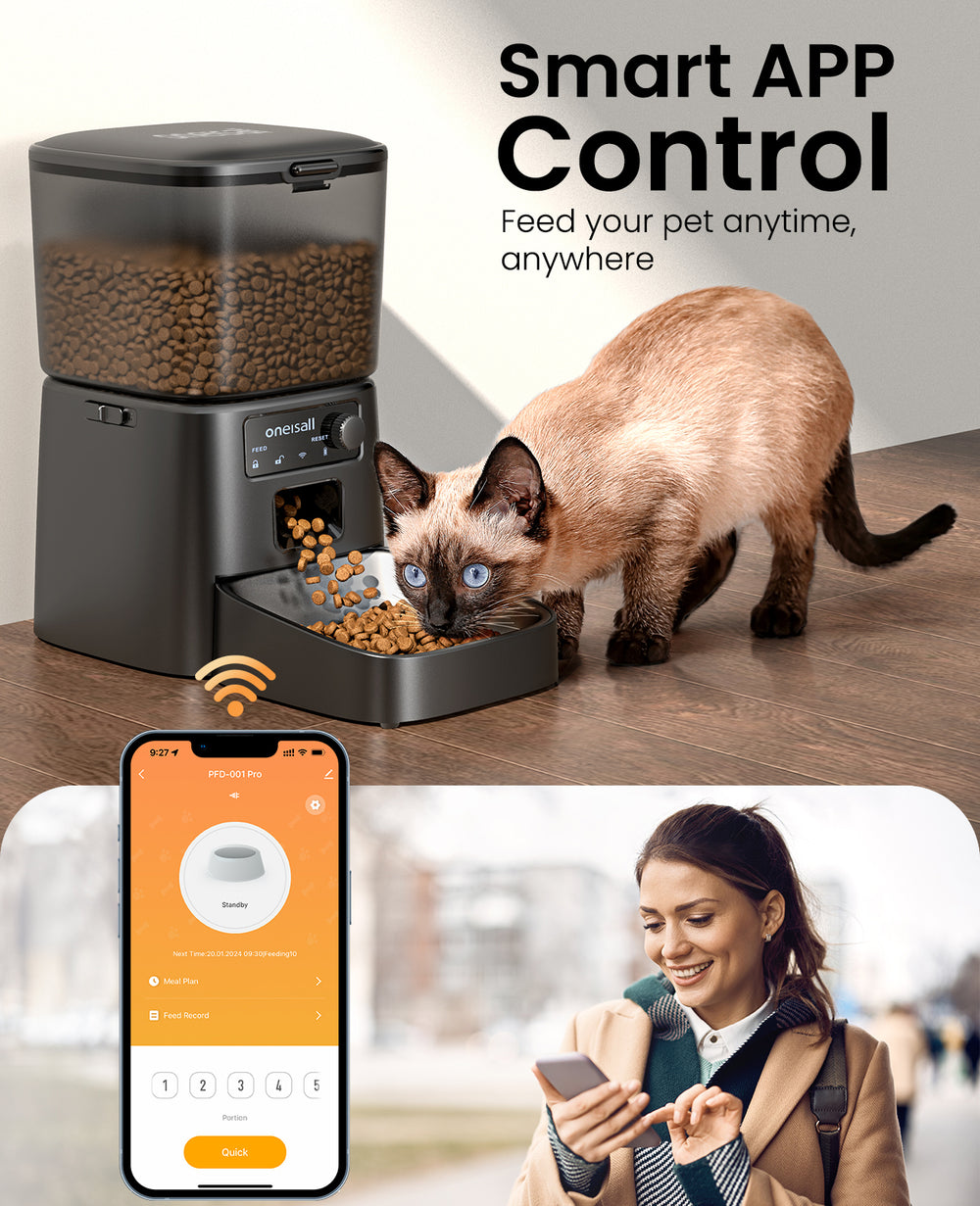 smart app control,feed your pet anytime anywhere